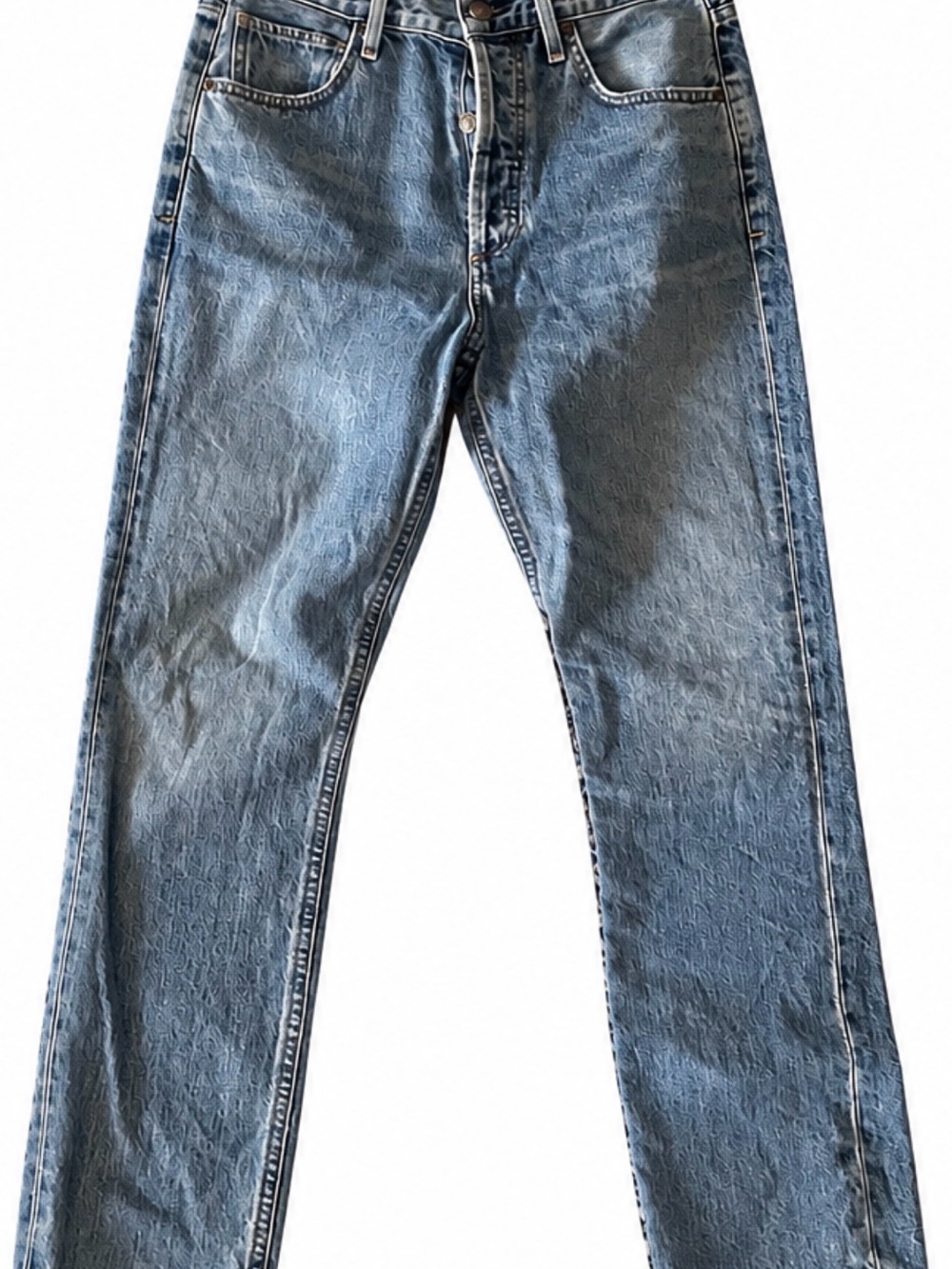 Citizens Of Humanity Medium Wash Straight-Leg Jeans. Charlotte